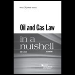 Oil and Gas Law in a Nutshell