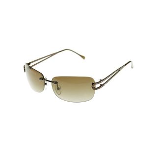 Nine & Co 9 & Co. Rimless Sunglasses, Bronze, Womens