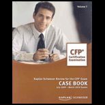 Case Book Kap. Rev. for Cfp Cert, Volume VII