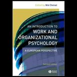 Introduction to Work and Organizational Psychology  An European Perspective