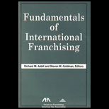 Fundamentals of International Franchising