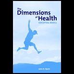 Dimensions of Health  Conceptual Models