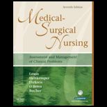 Medical Surgical Nursing, Single Volume   With CD