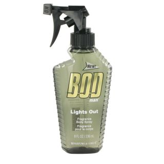 Bod Man Lights Out for Men by Parfums De Coeur Body Spray 8 oz