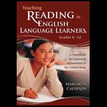 Teaching Reading to English Language L