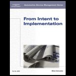 Automotive Service Management  From Intent to Implementation
