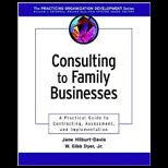 Consulting to Family Business