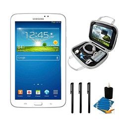 Samsung Galaxy Tab 3 (7 Inch, White) Essentials Bundle