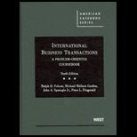 International Business Transactions A Problem Oriented Coursebook