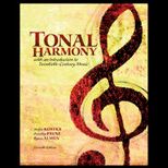 Tonal Harmony With Workbook and 2 Audio Cds
