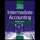 Intermediate. Accounting Working Papers Volume II Chapter 15 24
