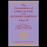 Correspondence of Lord Acton, Volume 3