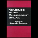 Readings in the Philosophy of Law