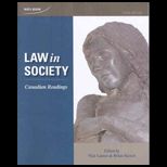 Law in Society  Canadian Readings