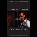 Criminalization of Mental Illness