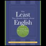 Least You Should Know About English  Writing Skills   Package
