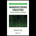 Manufacturing Facilities Location Planning and Design