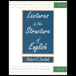 Lectures in Structure of English