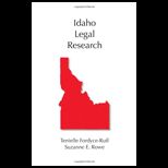 Idaho Legal Research
