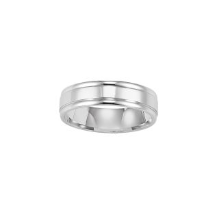 Mens Wedding Band, 6mm Engraved Comfort Fit, Size 8.5   Direct