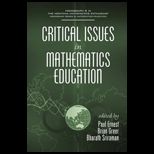 Critical Issues In Mathematics Education