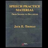 Speech Practice Material