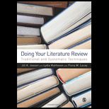 Doing Your Literature Review