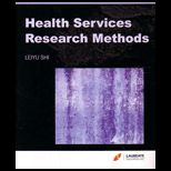 Health Services Research Methods (Custom)