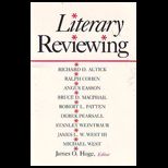 Literary Reviewing