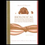Biological Investigations. (Custom)