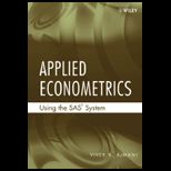 Applied Econometric Using SAS System