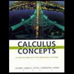 Calculus Concepts, Brief High School