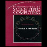 Introduction to Scientific Computing  A Matrix Vector Approach Using MATLAB
