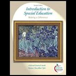 Introduction to Special Education   With Access