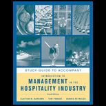 Introduction to Management in the Hospitality Industry, Study Guide