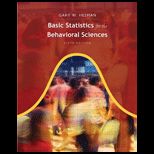 Basic Statistics for Behavior Science