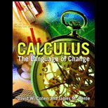 Calculus  The Language of Change
