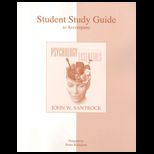 Psychology  Essentials (Student Study Guide)