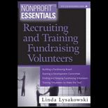 Nonprofit Essentials  Recruiting and Training Fundraising Volunteers