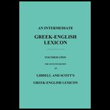 Intermediate Greek English Lexicon