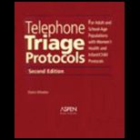 Telephone Triage Protocols for Adults