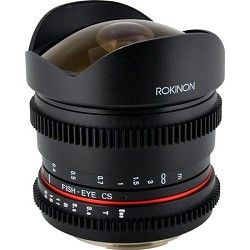 Rokinon 8mm T3.8 Cine Ultra Wide Fisheye Lens for Canon EF Mount