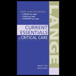 Current Essentials of Critical Care