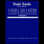 People and a Nation  A History of the United States, Brief, Volume A (Study Guide)