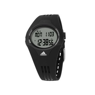Adidas Uraha Mens Black Oval Digital Chronograph Sport Watch