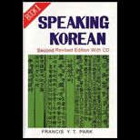 Speaking Korean Book I   With CD