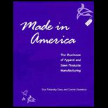 Made in America  The Business of Apparel and Sewn Products Manufacturing