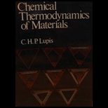 Chemical Thermodynamics of Materials