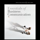 Essentials of Business Communication   With Access