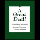 Great Deal  Compensation Negotiation For Nurse Practitioners and Physician Assistants